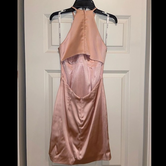 Silky Pink Sherri Hill dress. Size 00 - Picture 3 of 3
